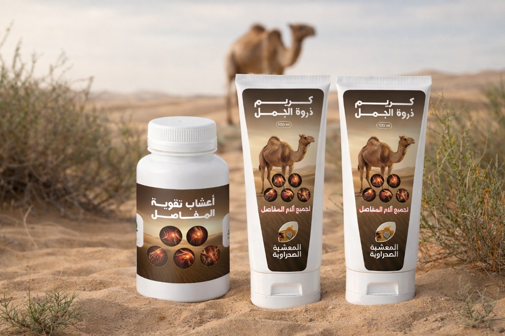 باك كامل - كريم دروة الجمل وأعشاب